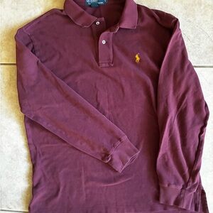 Ralph Lauren Maroon Polo Shirt